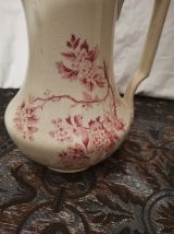 GRAND BROC DE TOILETTE  porcelaine opaque (faïence) de GIEN,