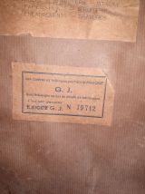 Lot de 2 illustrations encadrés couples Paons et Faisans 