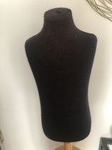 Mannequin enfant vintage tissu noir