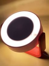 Vintage Miroir Plastique Allibert Design Annees 70