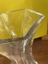 Vase en verre cristal