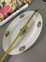 Plat Arcopal fruits annee 79’s