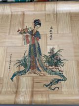 Plateau bambou vintage 