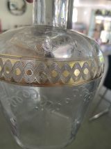 Carafe liseré or annee 50