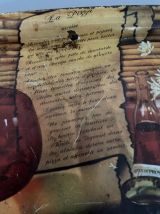 Plateau vintage métal 