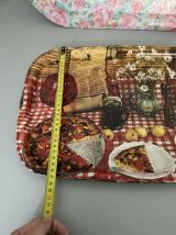 Plateau vintage métal 