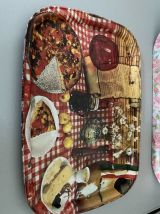 Plateau vintage métal 