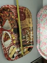 Plateau vintage métal 