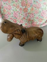Hippopotame Art déco 
