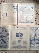 Lot de " Mon Ouvrage" Le petit écho de la broderie Année 30