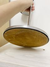 Lampe girouette métal chromé 1970