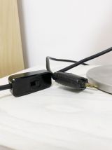 Lampe girouette métal chromé 1970