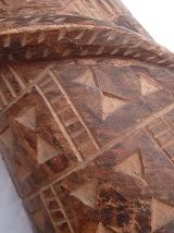 vase , mortier sculpté, africain