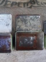 Rare 3 boites en tôle "Belles coiffes régionales" 