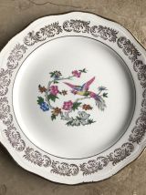 Série de 6 assiettes à dessert - en porcelaine