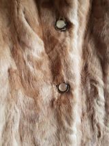 Fourrure en patte de Vison, très belle veste