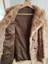 Fourrure en patte de Vison, très belle veste