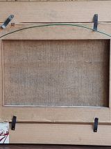 Ecole française-Huile sur toile- Pécheur, signée datée 1915 