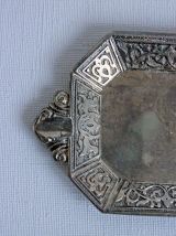 Vide poche vintage en métal. 