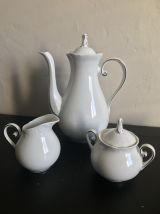 Service à café en porcelaine