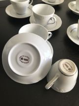 Service à café en porcelaine