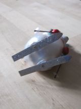 Boule de noel forme d'ours année 1980/1990 .