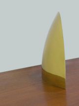 SET DE 4 GRANDES APPLIQUES KALMAR EN LAITON DORÉ 