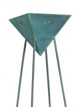 SUSPENSION EN BRONZE ET VERRE ELIN RAABERG NIELSEN 