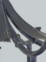 SUSPENSION LANTERNE VINTAGE FAUX BAMBOU