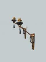 PAIRE D'APPLIQUES LUNEL 1950