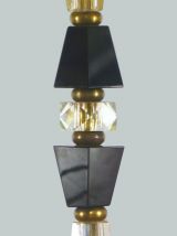 LAMPE HOLLYWOOD REGENCY EN CRISTAL VINTAGE