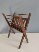 porte-revues Braakman en hêtre des années 70