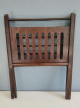 porte-revues vintage Braakman en hêtre des années 70