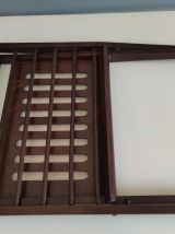 porte-revues vintage Braakman en hêtre des années 70