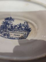 saucière en porcelaine de Sarreguemines
