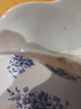 saucière en porcelaine de Sarreguemines