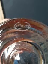 Lot de 6 verres  gravés Moser