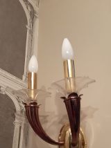 Paire d'appliques vintage