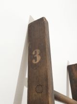  Échelle de bibliothèque en bois / peintre 195 cm