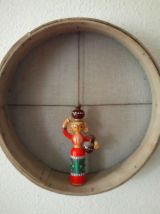 Anciens tamis à grains en boi