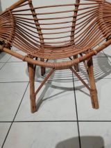 Chaise en rotin