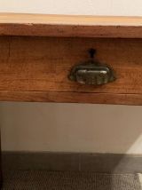 Table de ferme vintage ou double bureau