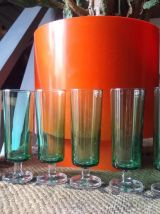 Ensemble de 18 verres à pied - Années 70