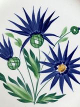 Série de 6 assiettes - en faience 