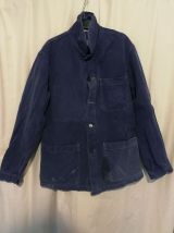 Veste de travail bleue Vintage 