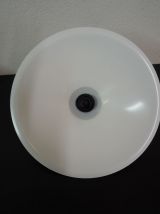 Suspension métal bleue