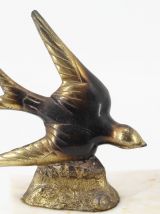 Lampe hirondelle marbre