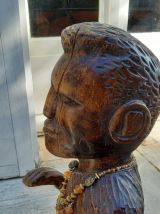 Lot de 3 statuettes africaines