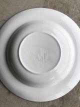 série de 6 assiettes creuses 