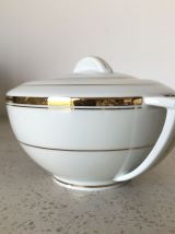 Petite théière en porcelaine de Limoges